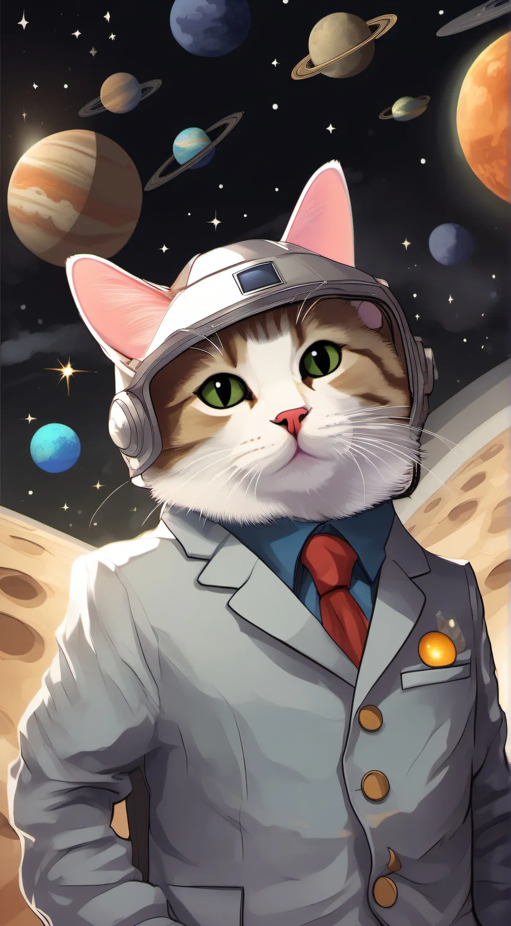 ai character: EVA background
