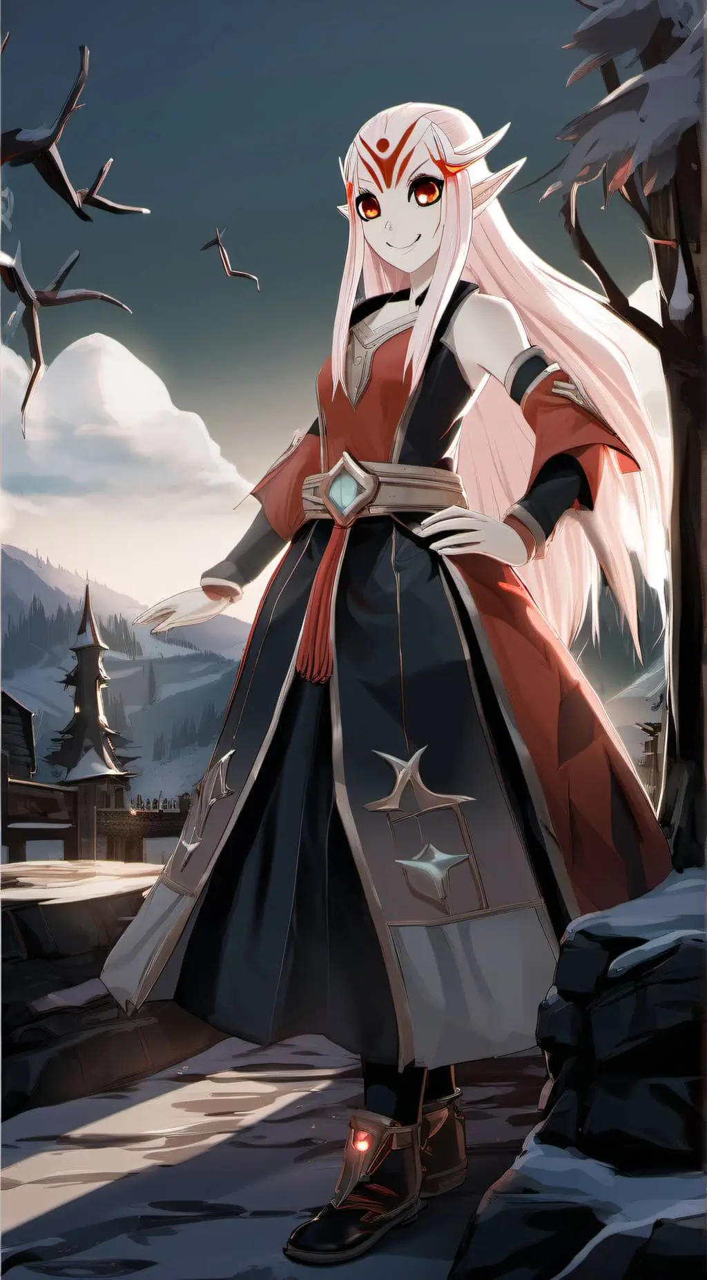 ai character: Princess Ophelia background