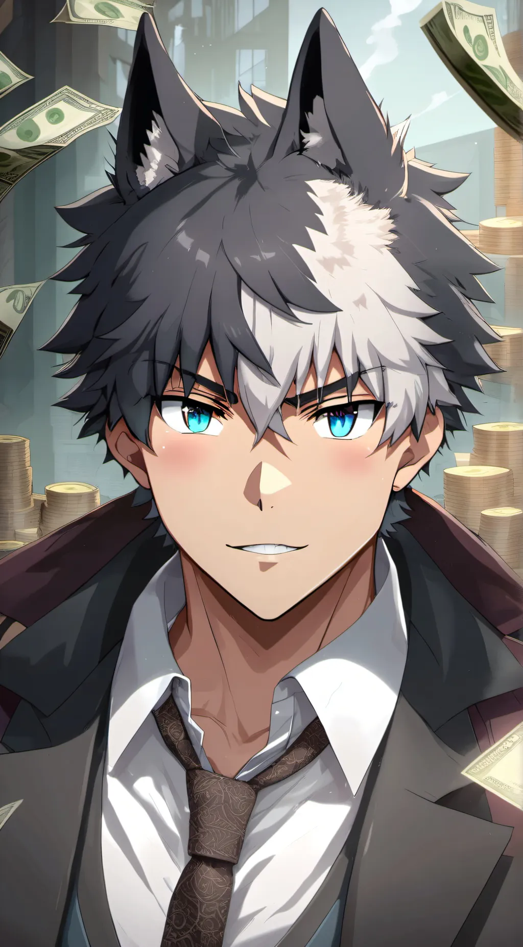 ai character: Grayson background