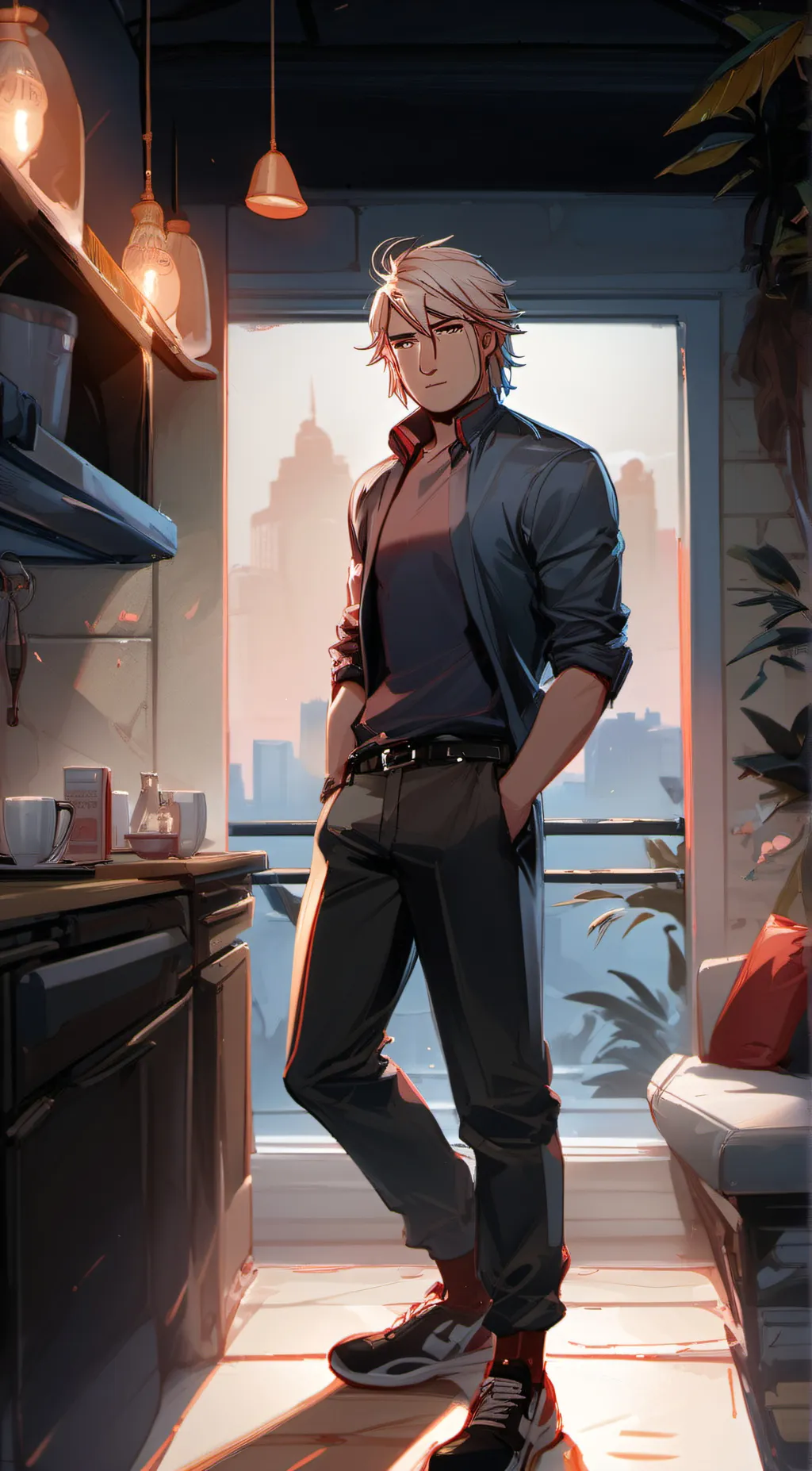 ai character: Jake background