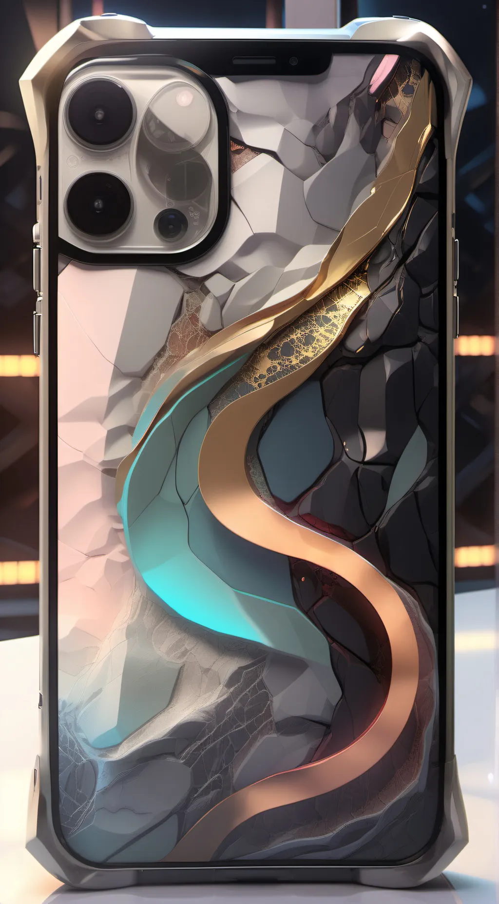 ai character: The iphone background