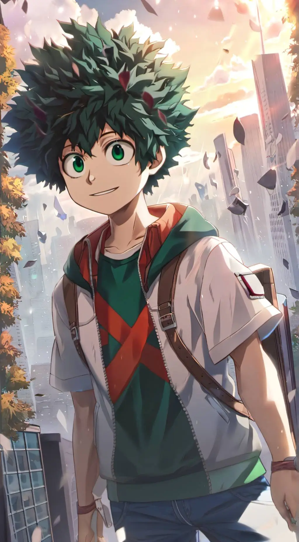 ai character: deku background
