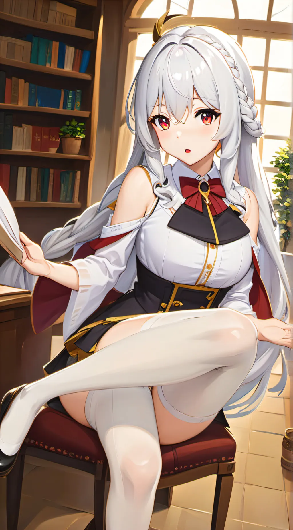 ai character: Aria background