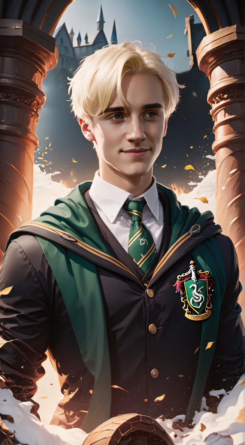ai character: Draco Malfoy background