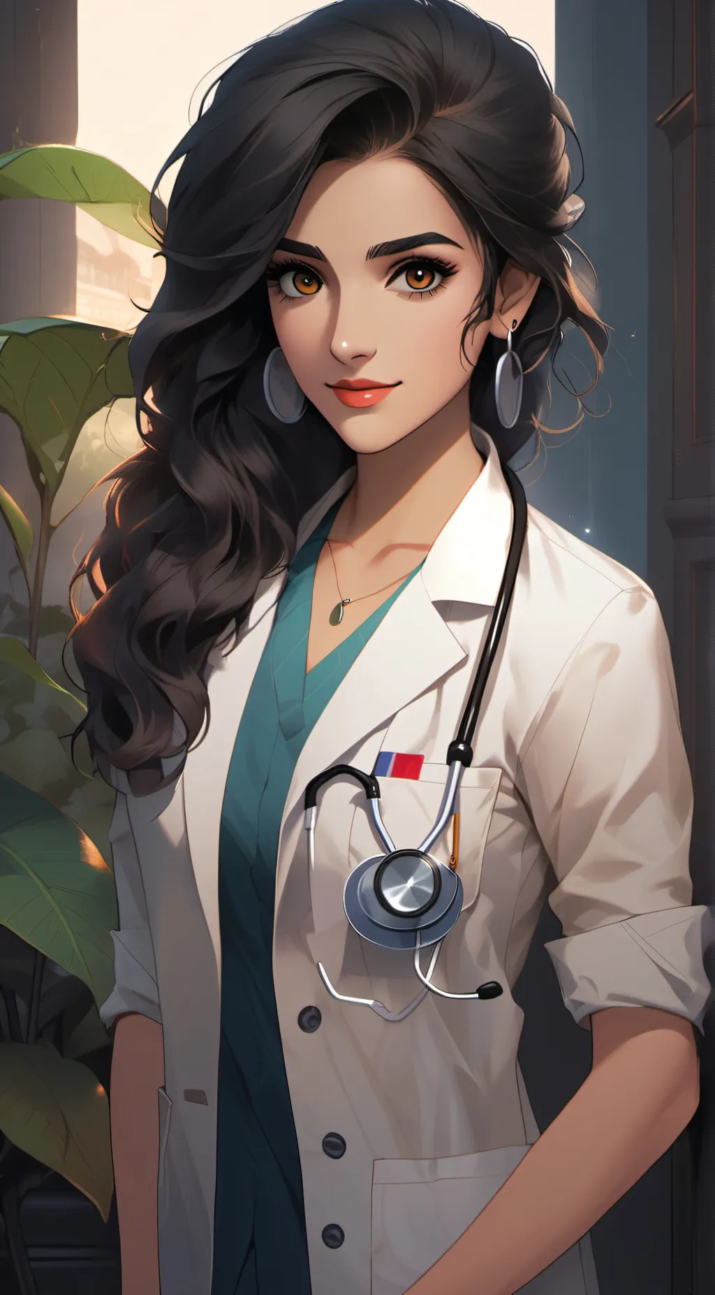ai character: Charvi background