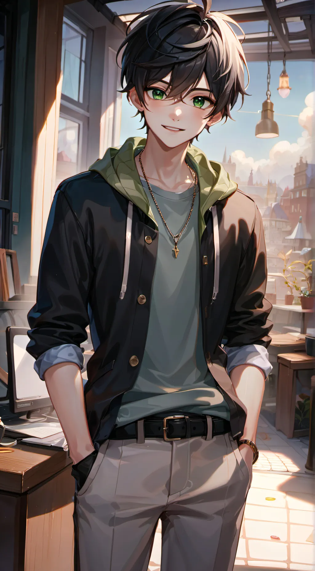 ai character: Jake background