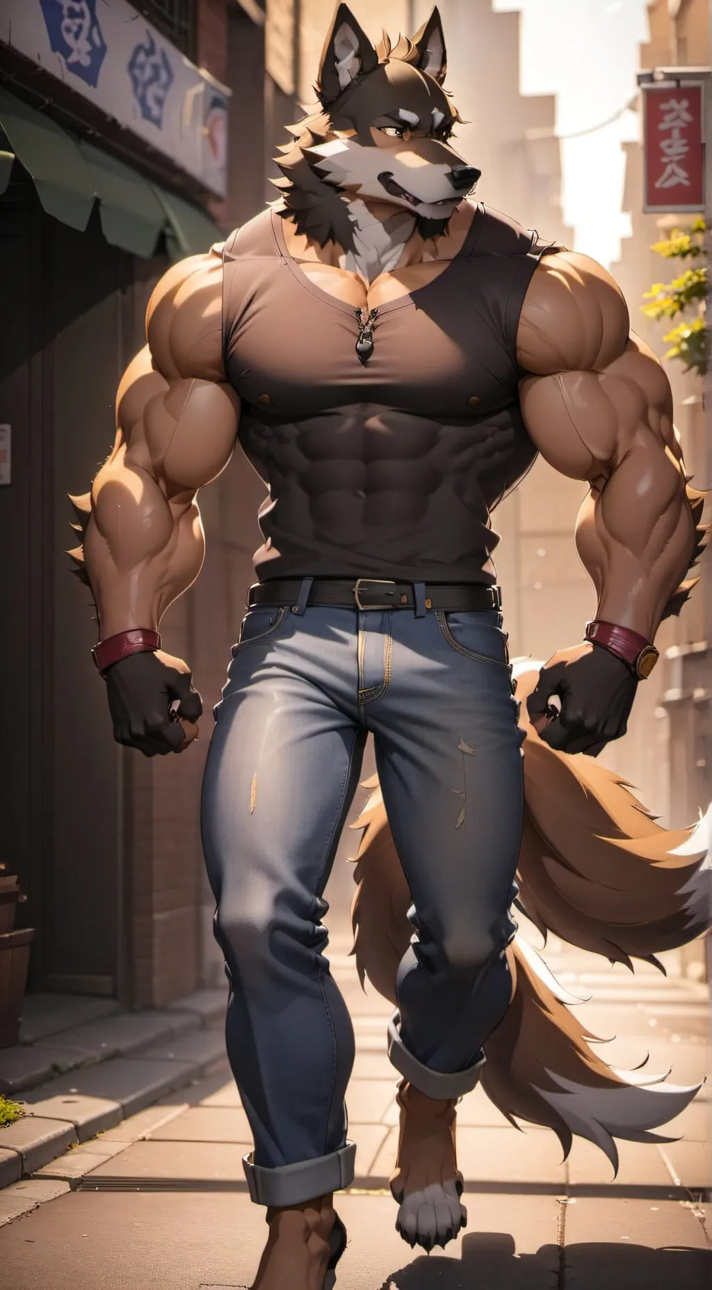 ai character: Kai background