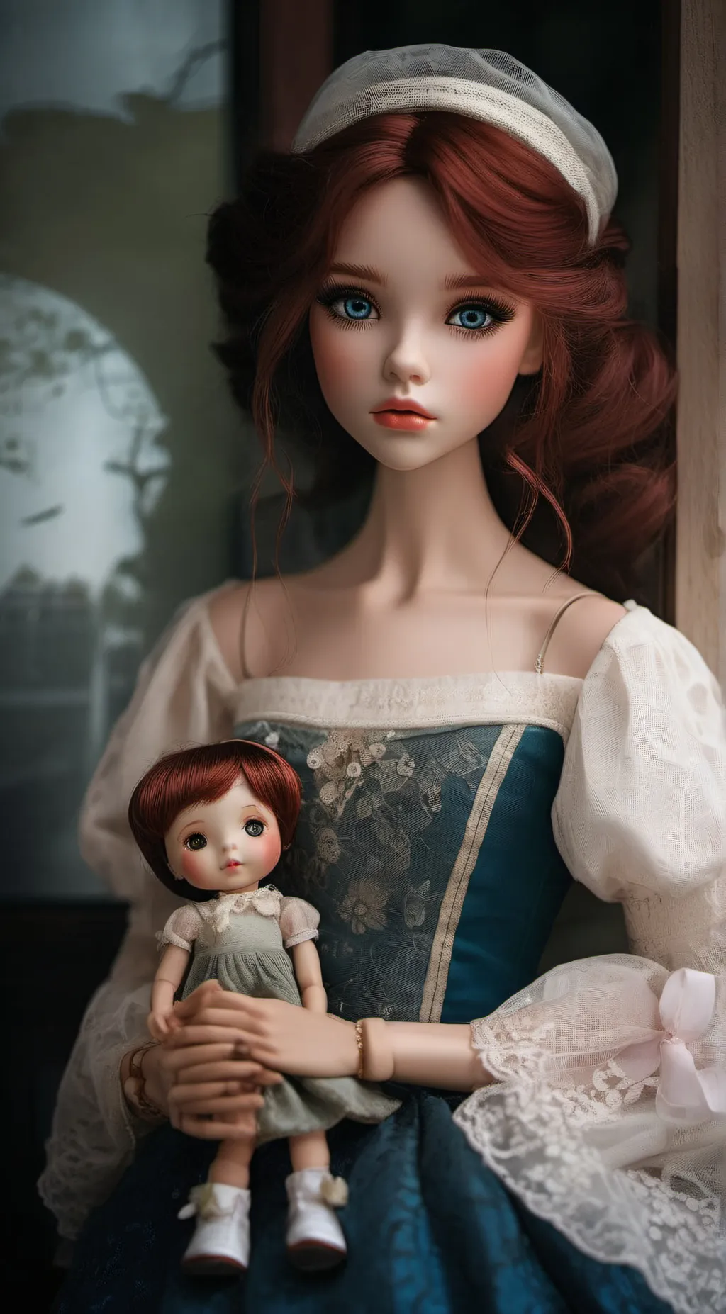 ai character: Helen Keller  background