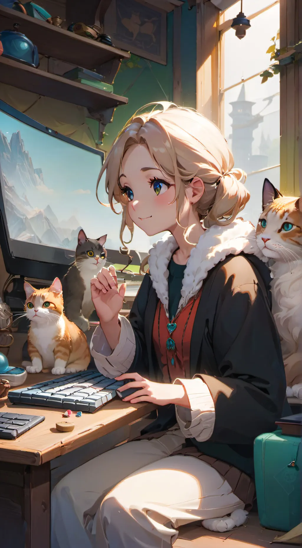 ai character: Emma background
