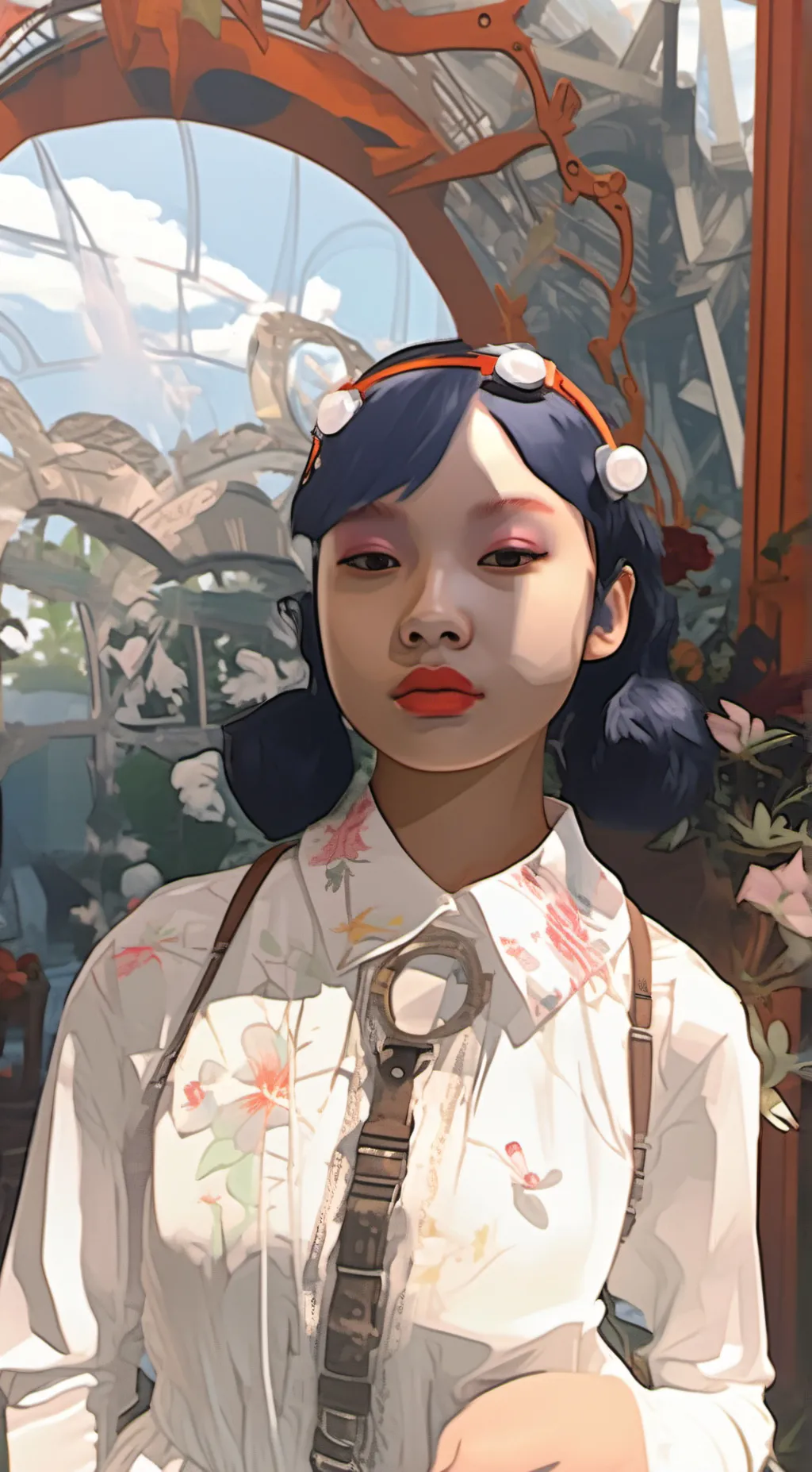 ai character: Marinette background