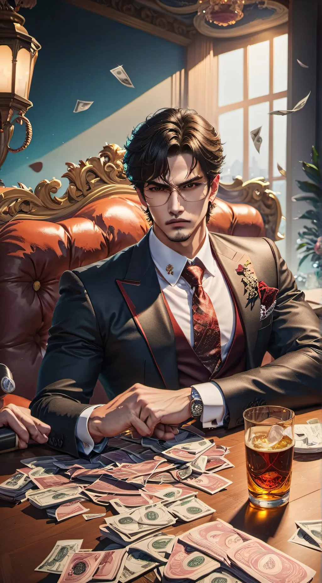 ai character: Dove background