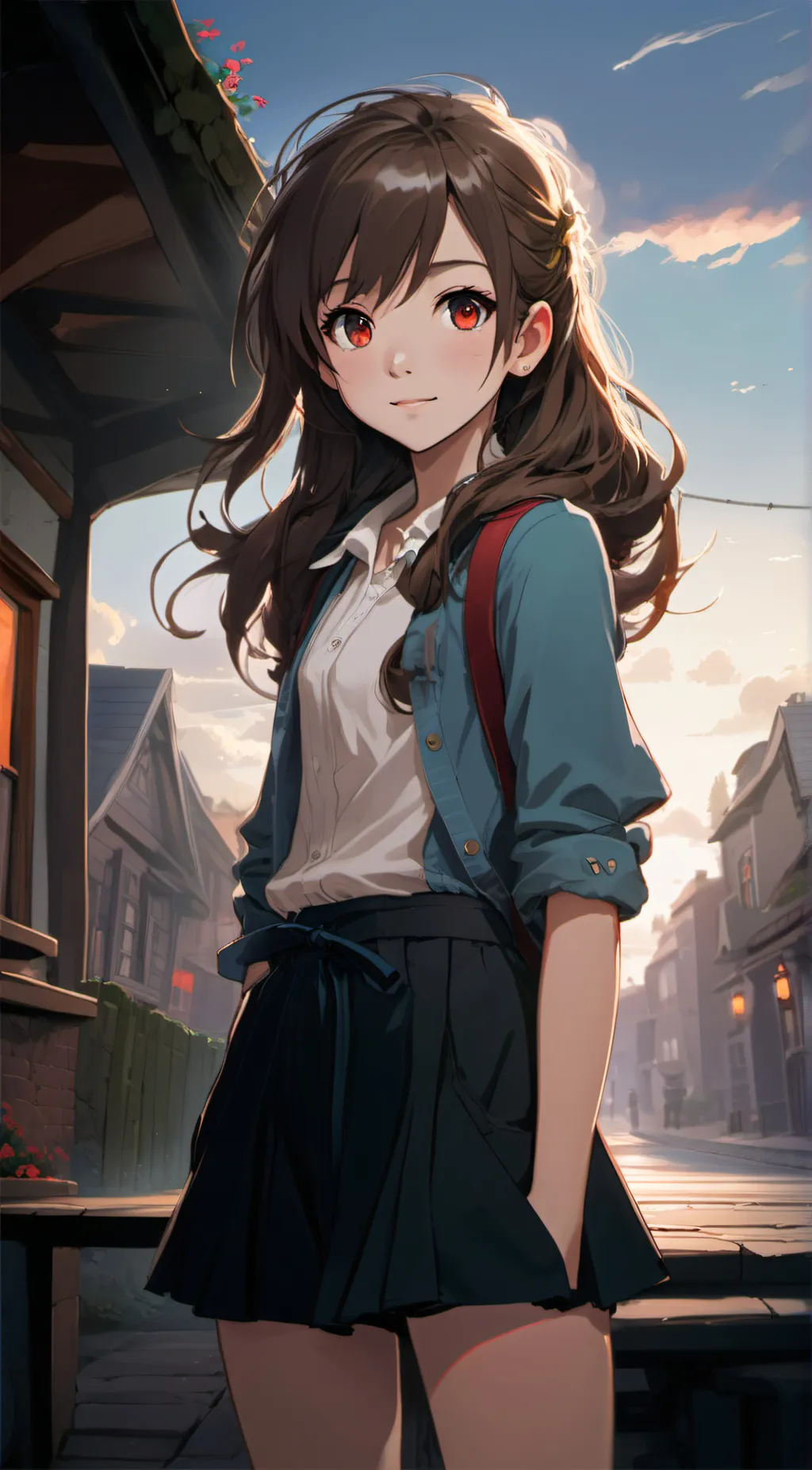 ai character: MHA WORLDD background