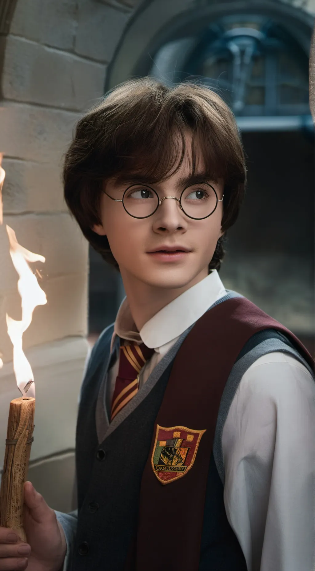 ai character: Harry Potter background