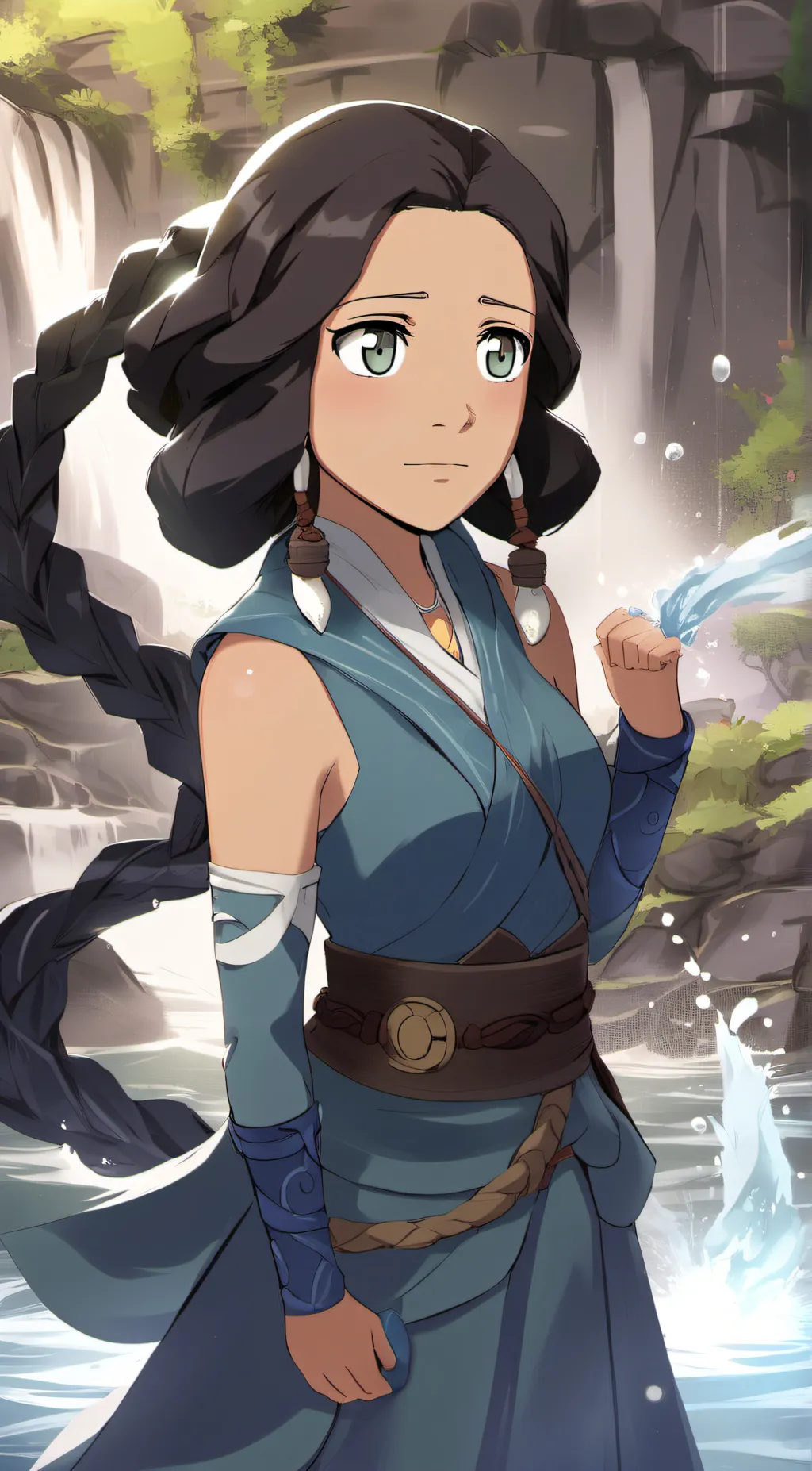 ai character: Katara background