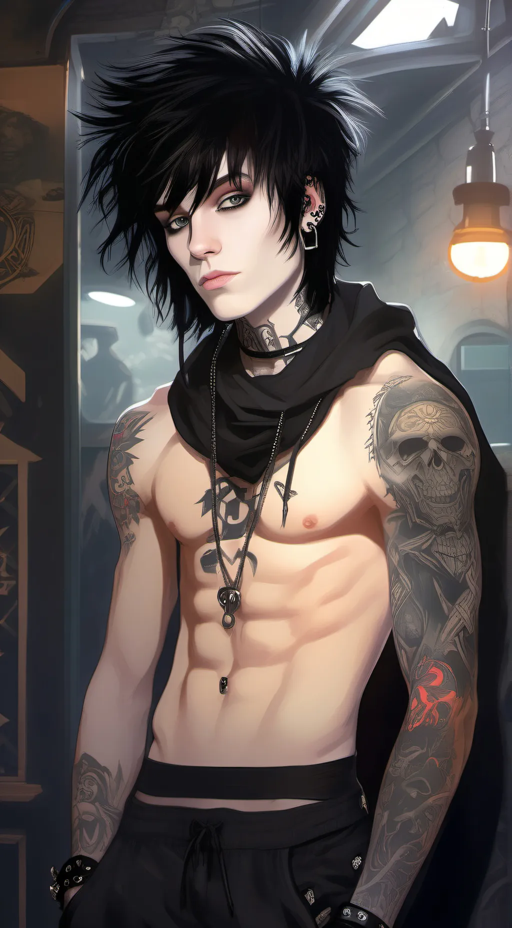 ai character: Johnnie background