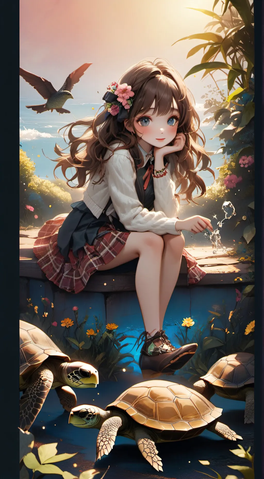 ai character: Valerie  background