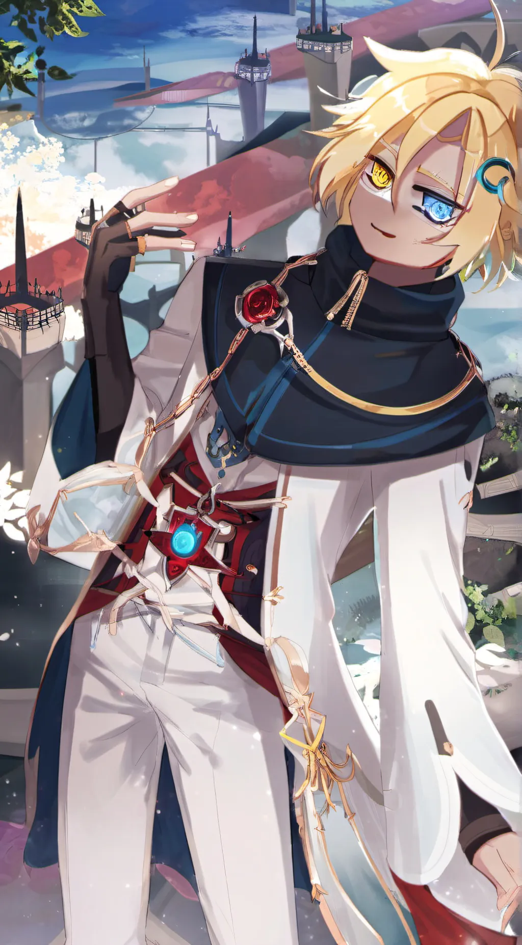 ai character: Pure Vanilla  background