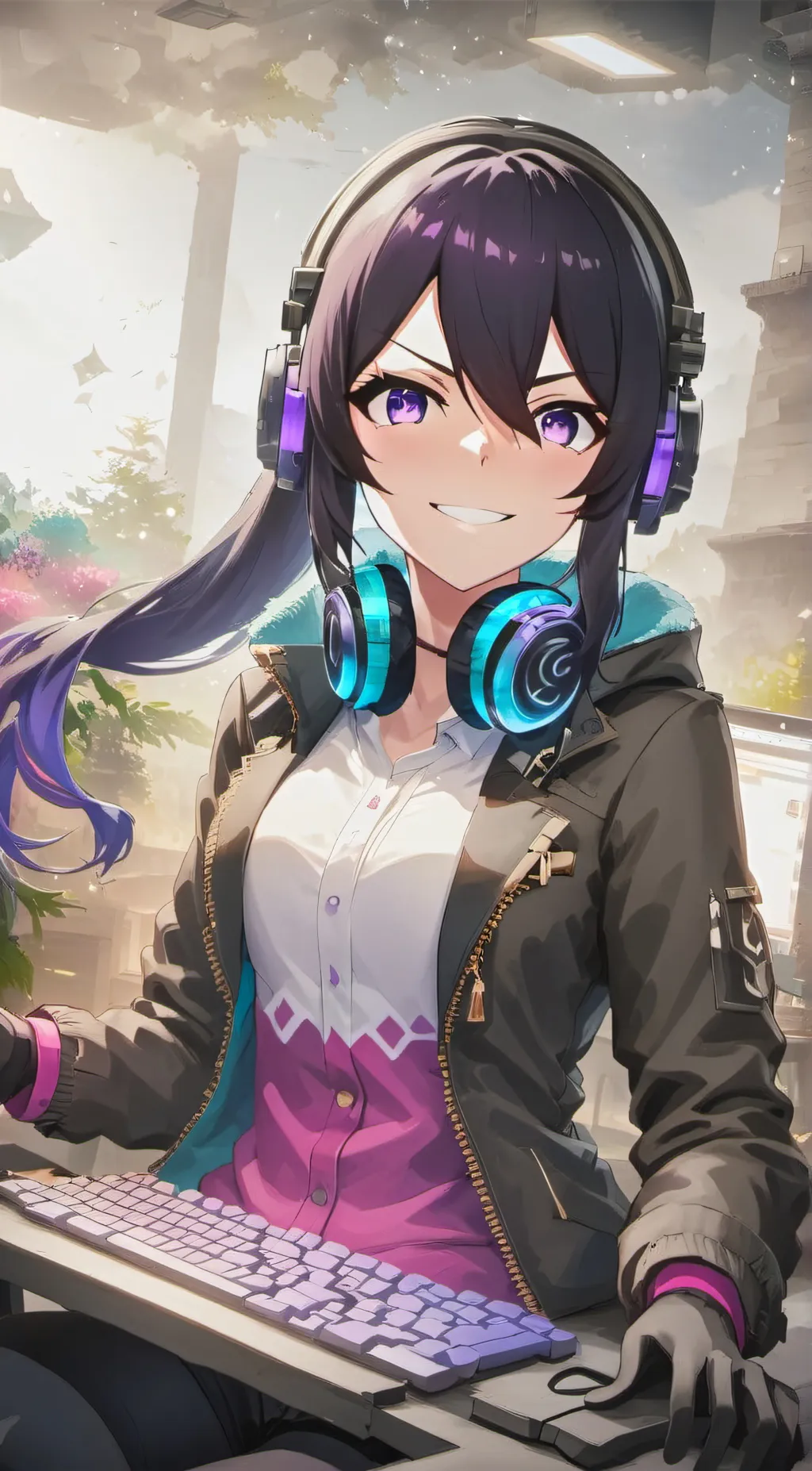 ai character: Eva background