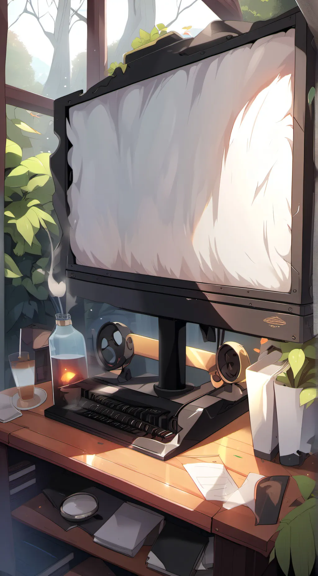 ai character: bfdi/bfb/tpot background