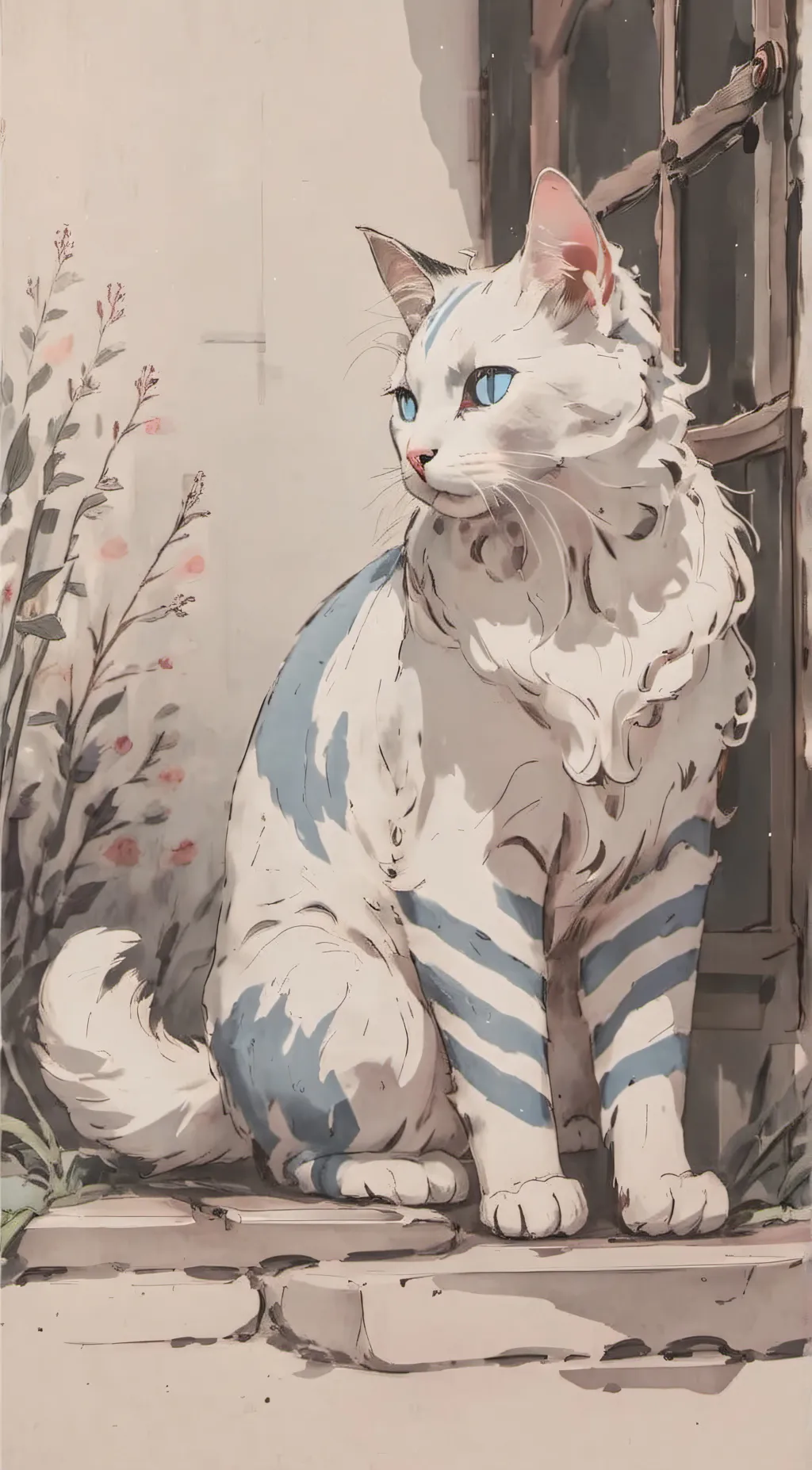 ai character: Frostfur background