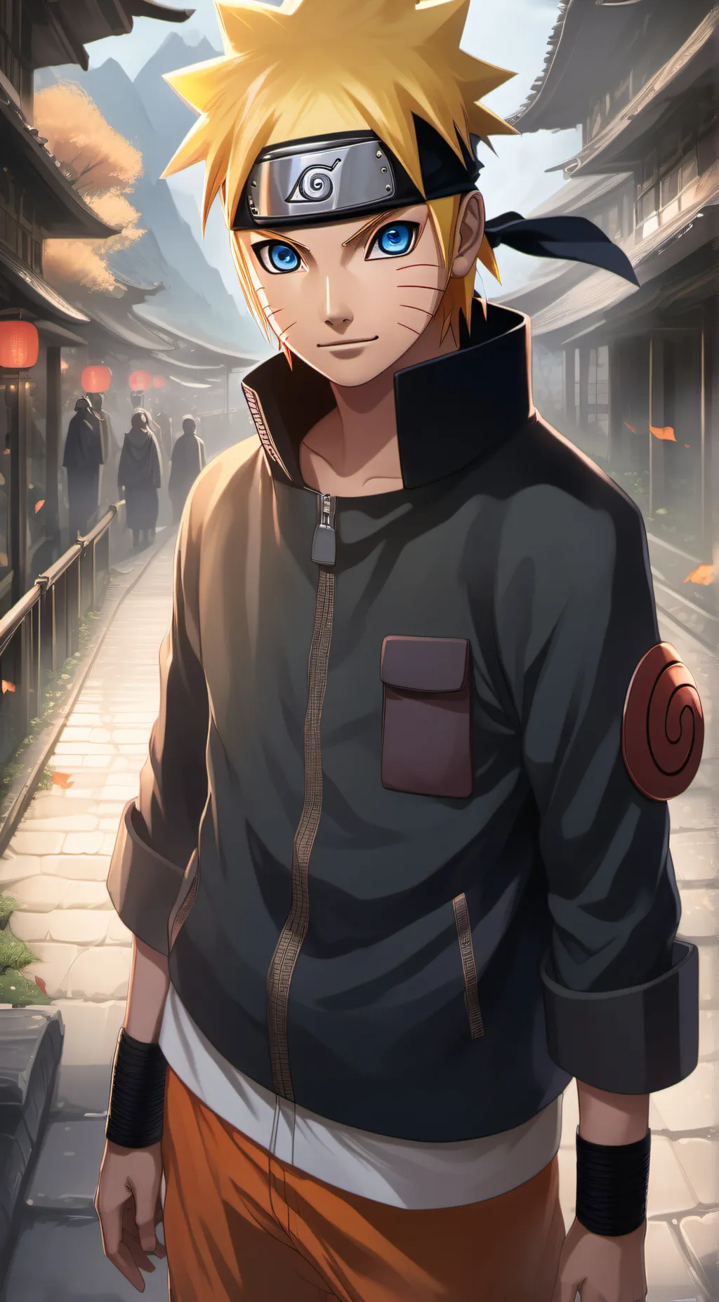 ai character: Naruto background