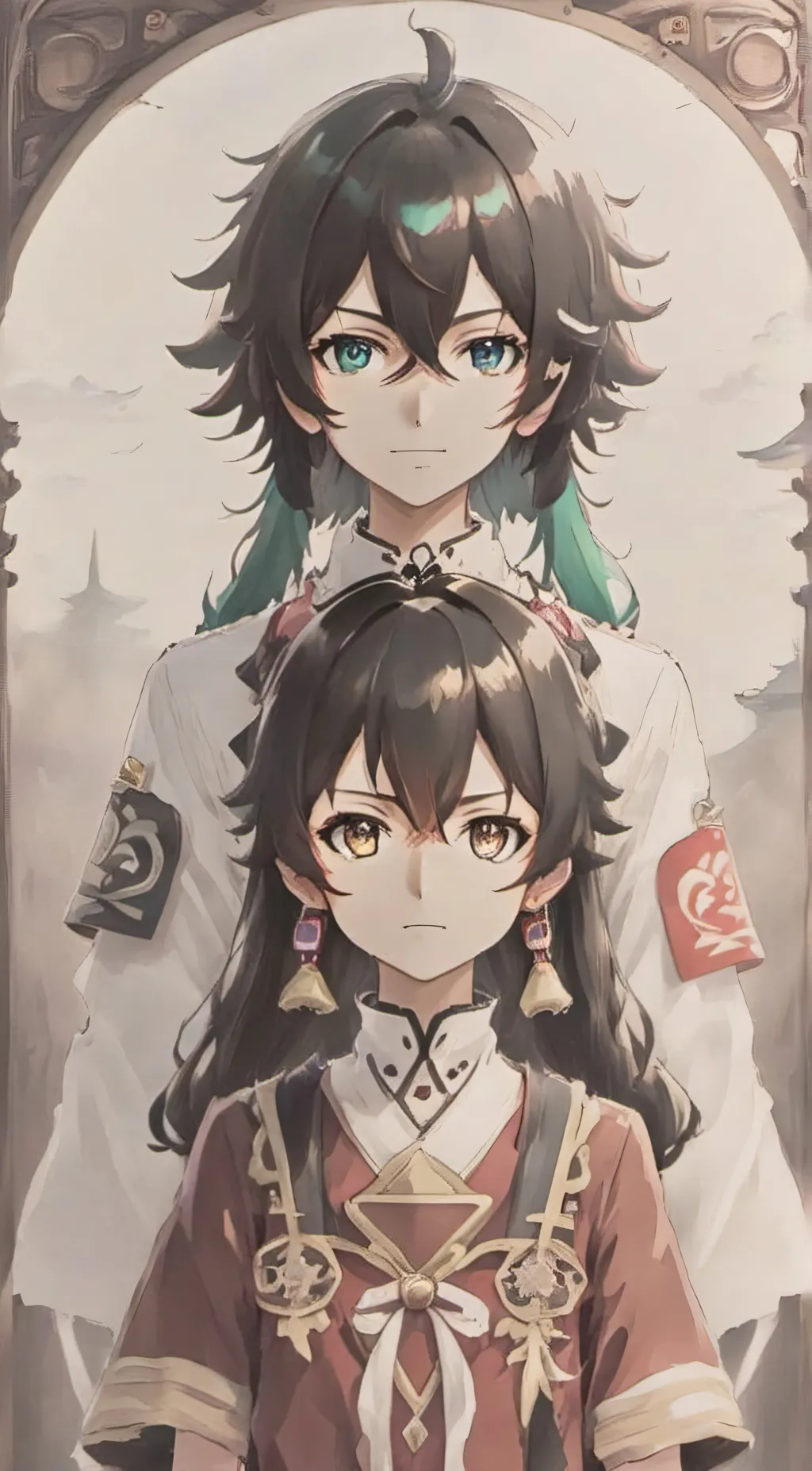 ai character: muichiro background