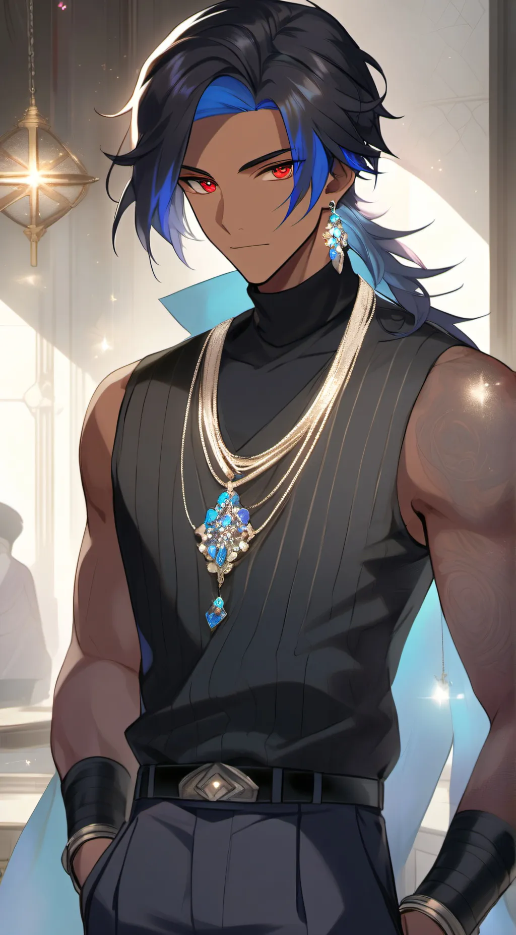 ai character: Enemies to Lovers background