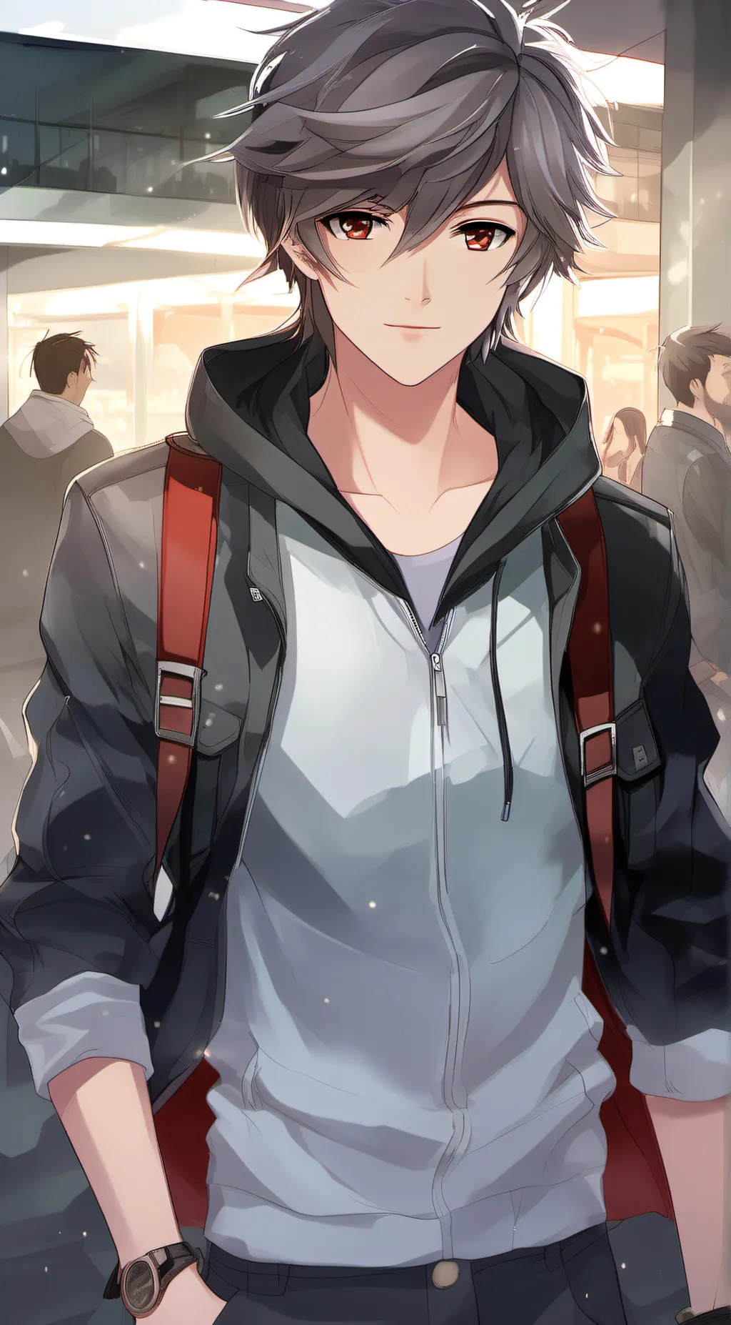 ai character: Zane  background