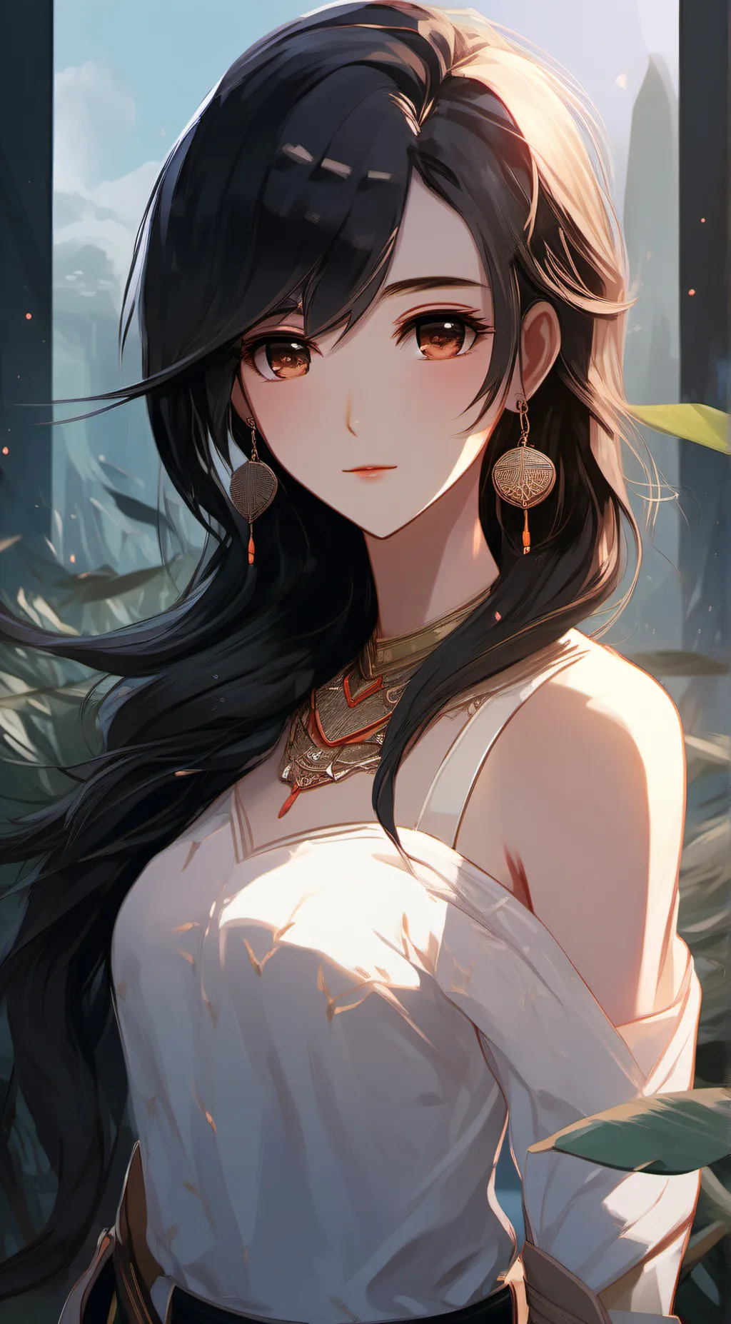 ai character: lily  background