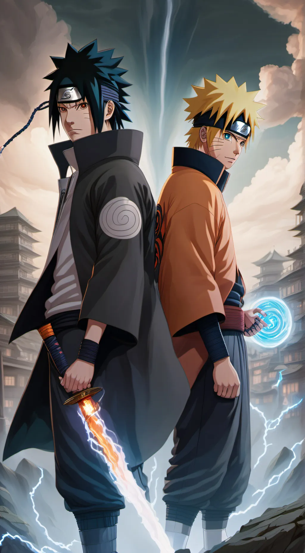 ai character: Team 7 background