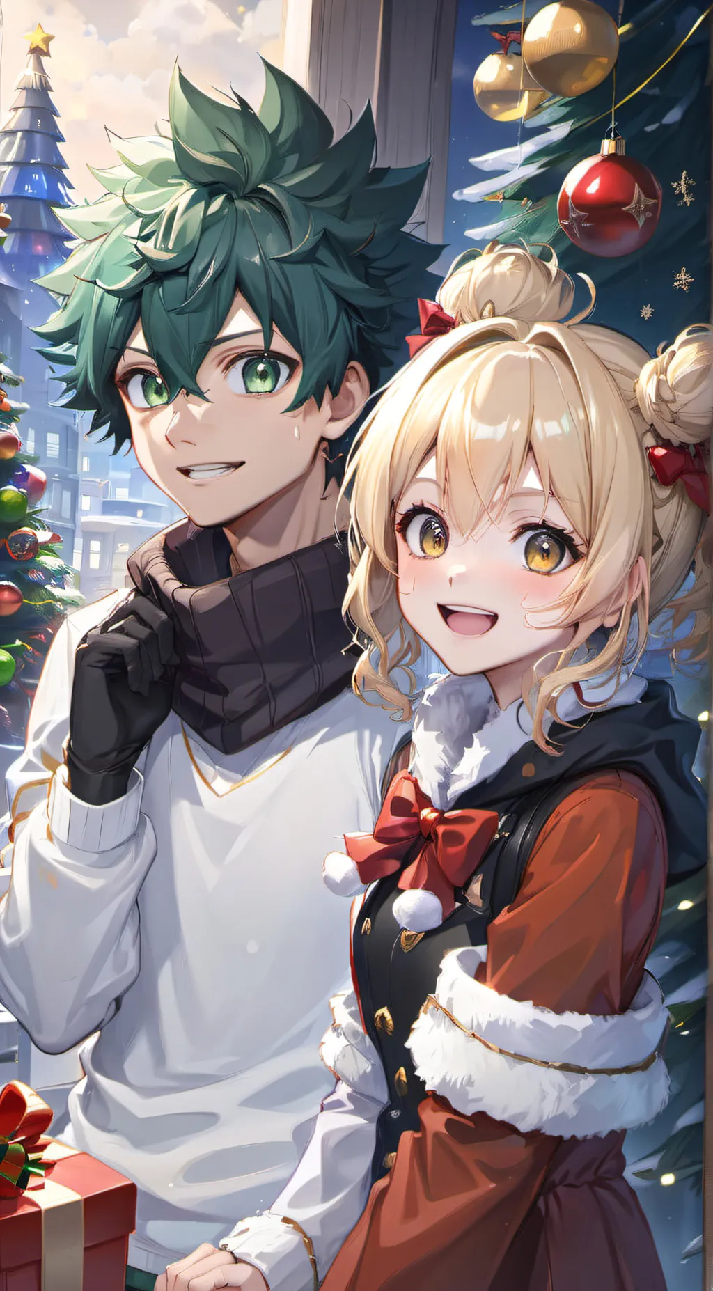 ai character: crismas MHA background