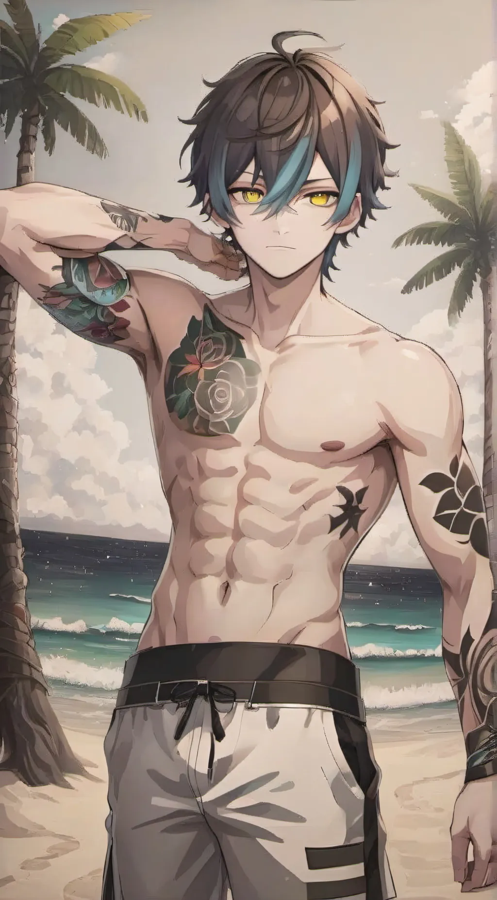 ai character: Freddie background