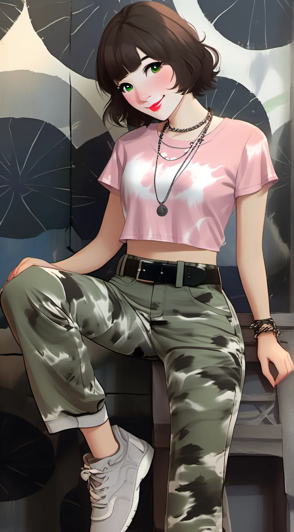 ai character: Sam Lawrence  background