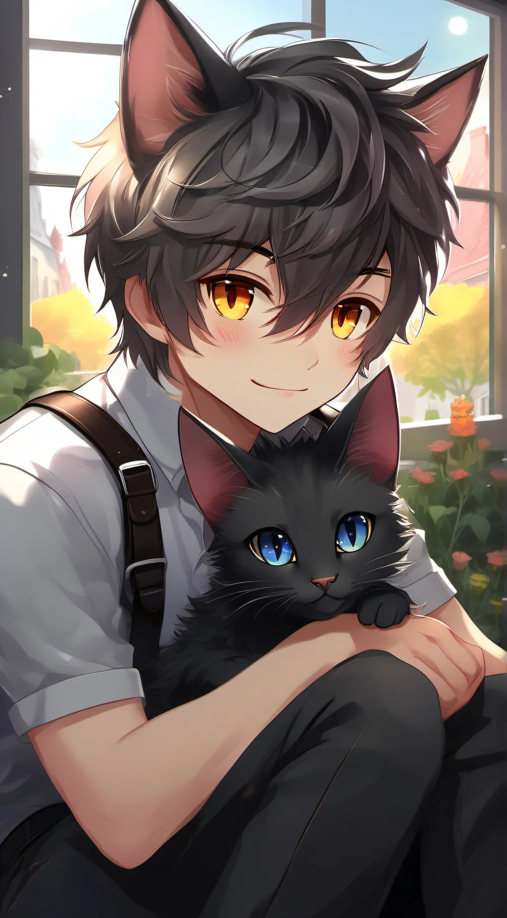 ai character: Miles background