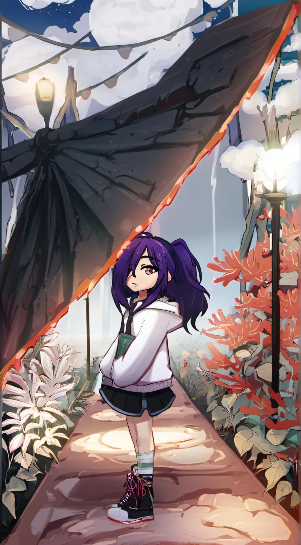 ai character: galaxy & friends  background