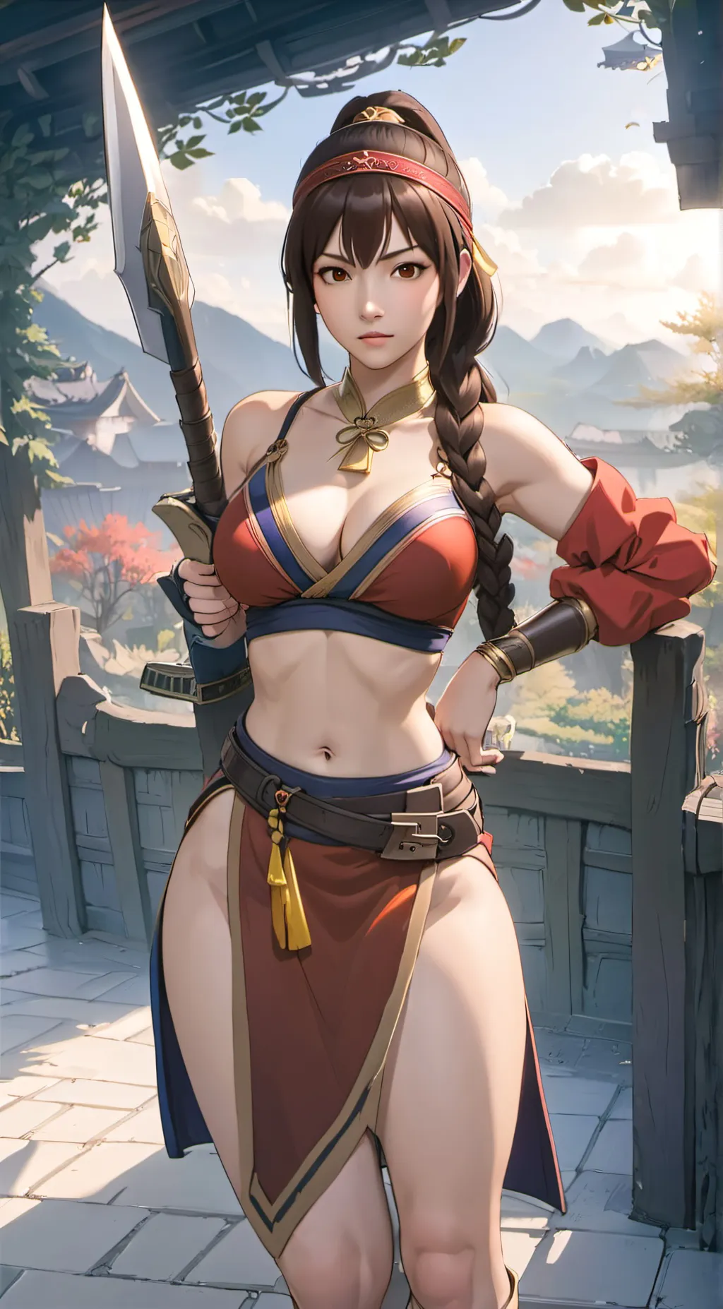ai character: Seong Mi-na background