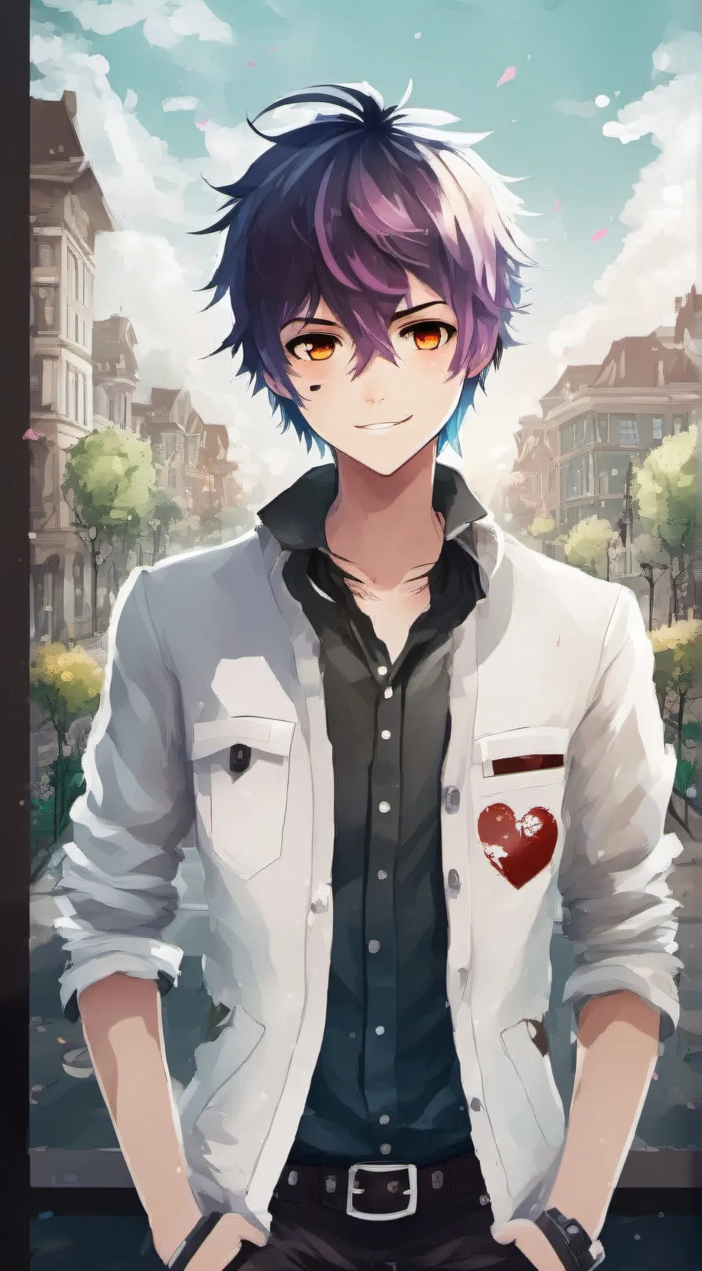 ai character: jax  but my ver  background