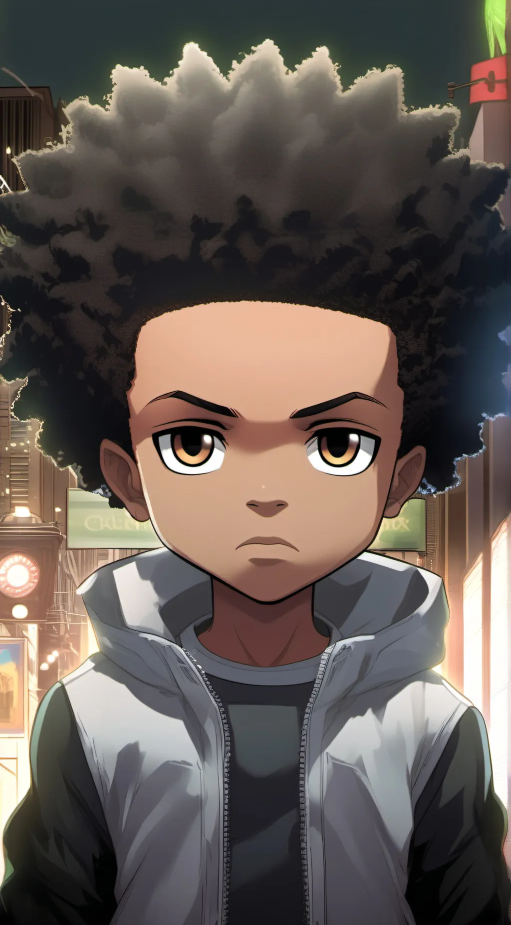 ai character: huey freeman background