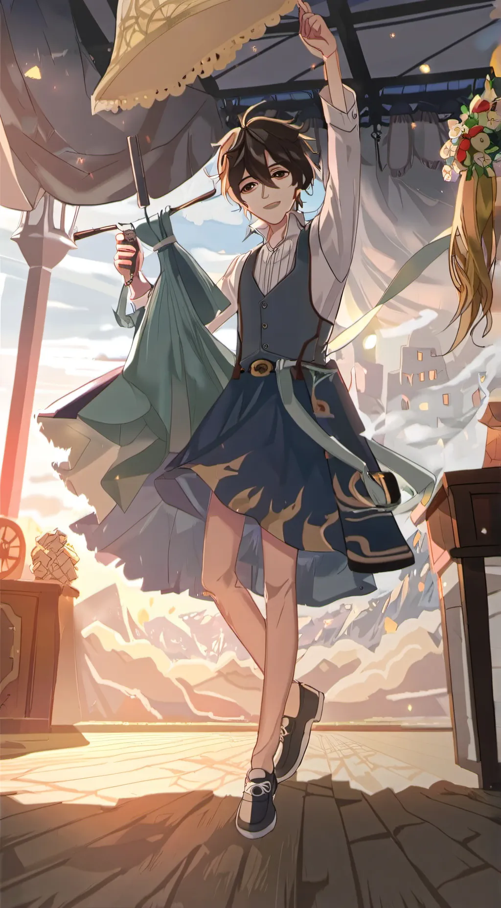 ai character: Dylan background