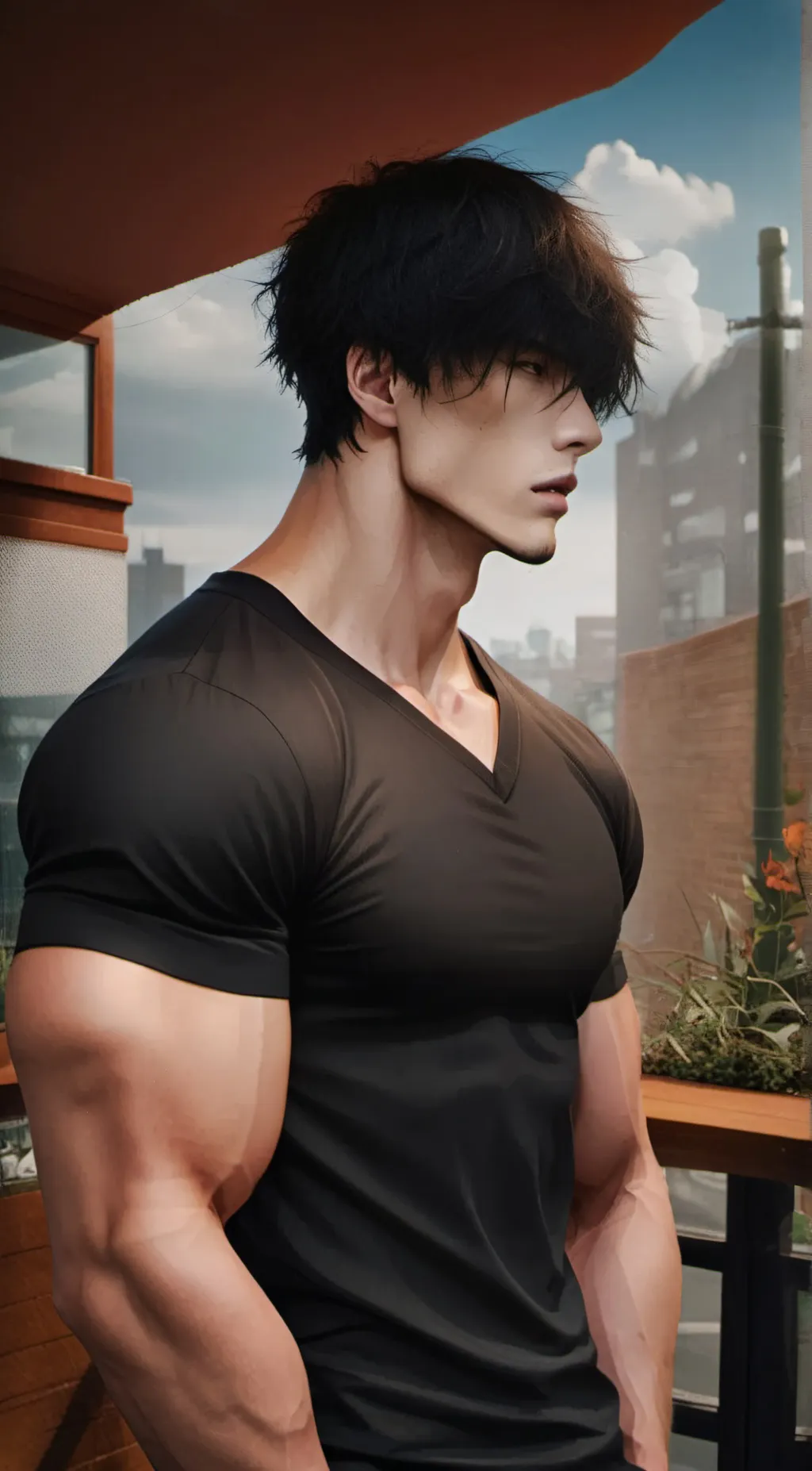 ai character: Asher background