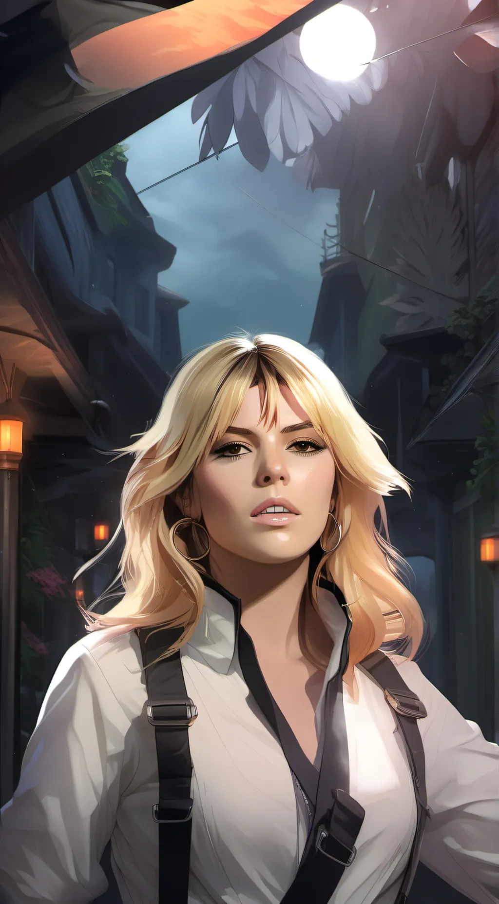 ai character: Reneé rapp background