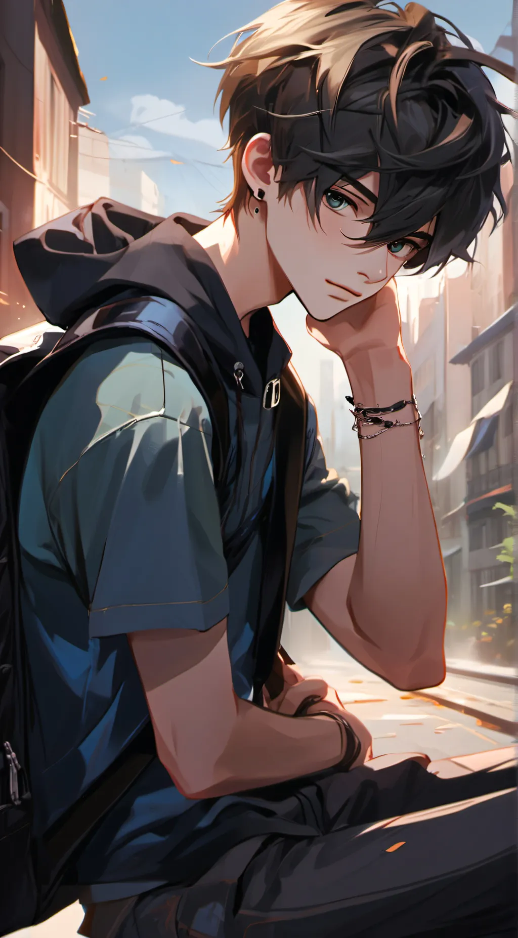 ai character: Nate background