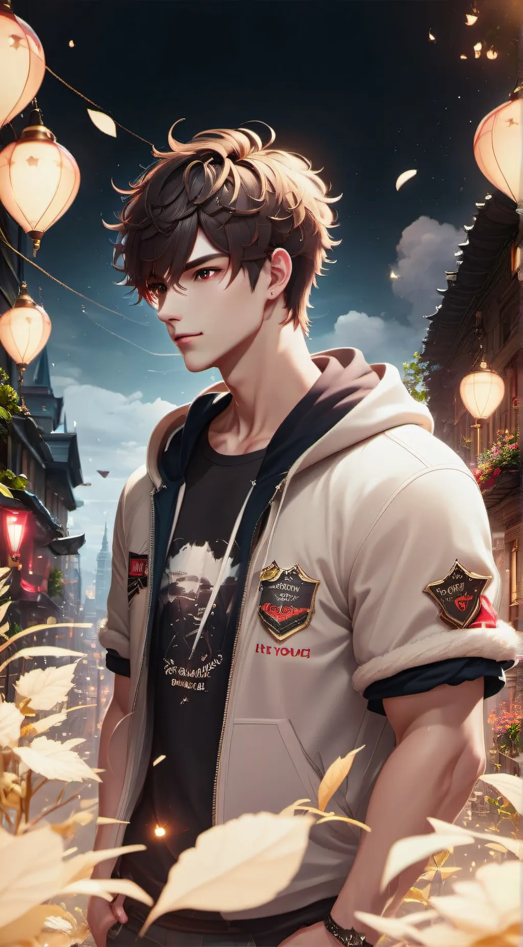 ai character: Max background