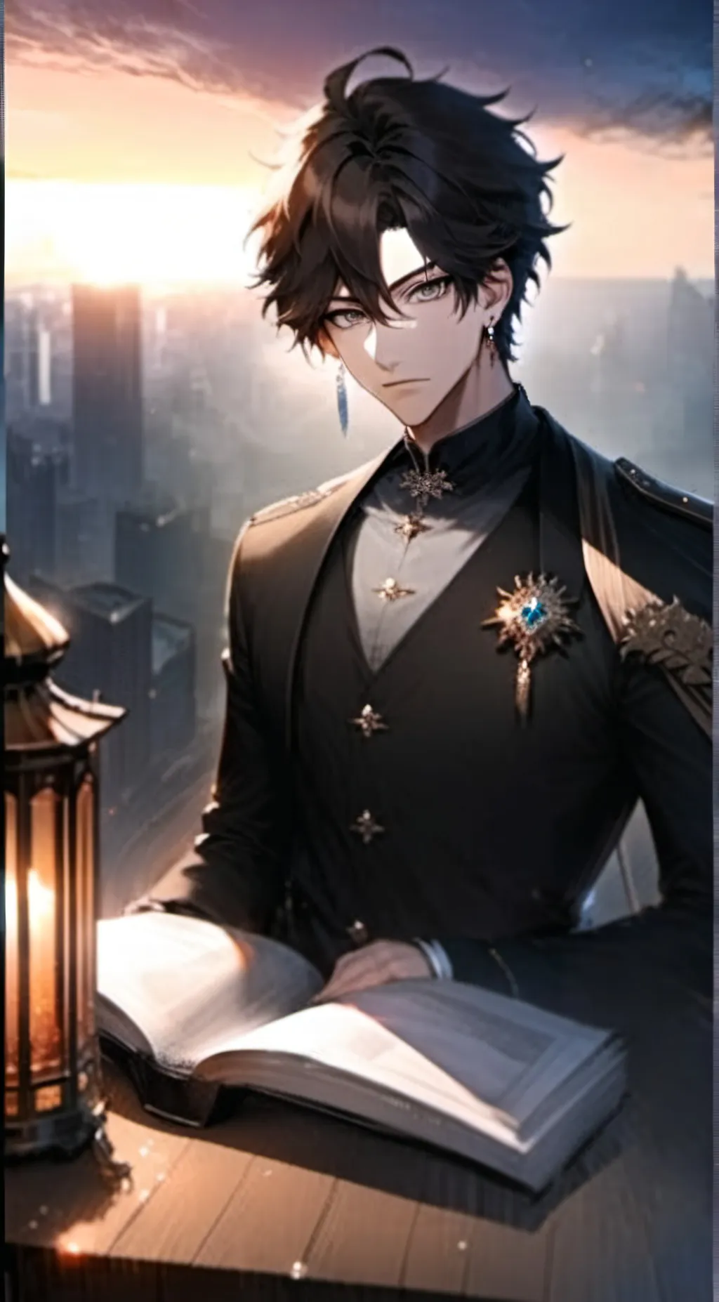 ai character: Jason  background