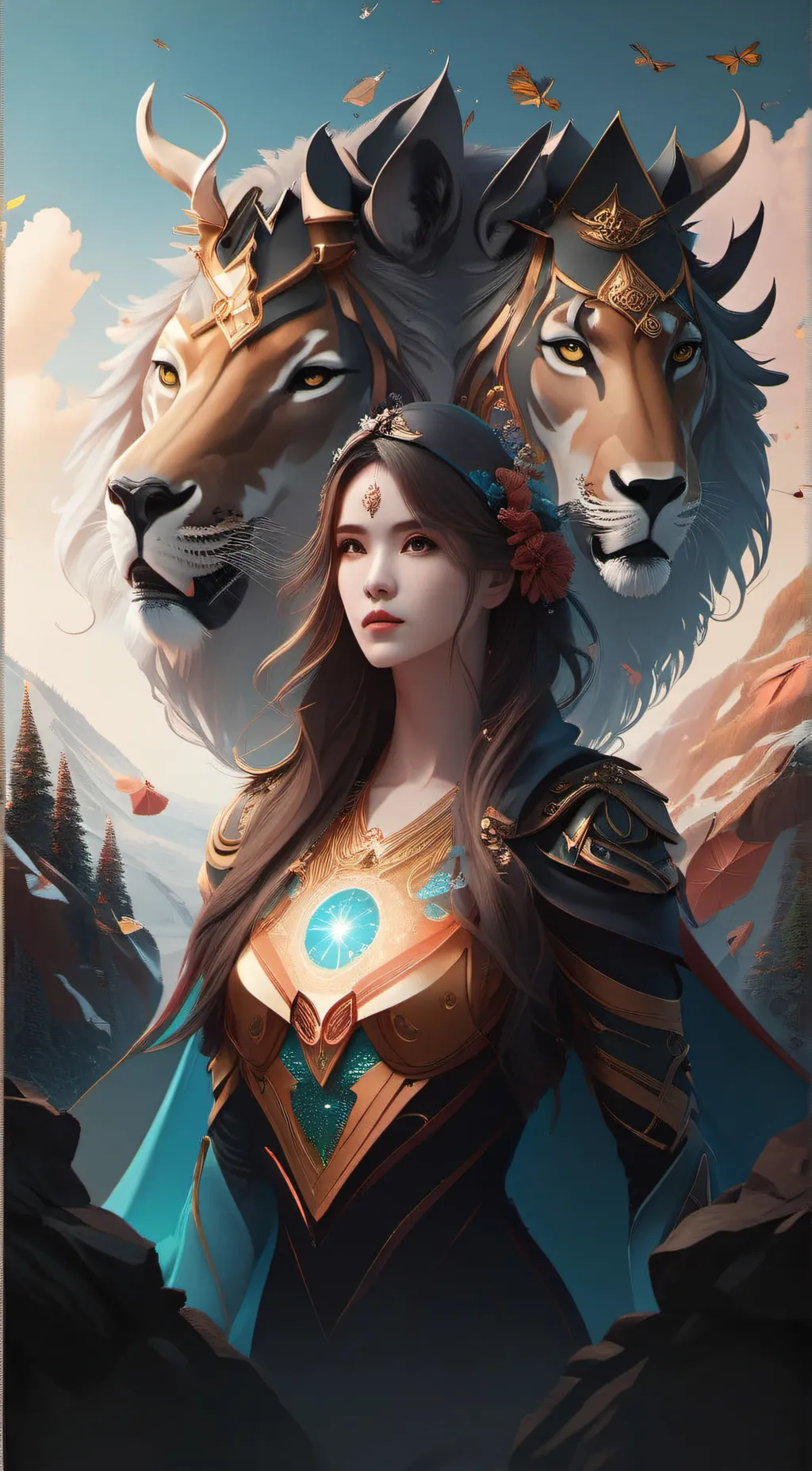 ai character: ella background