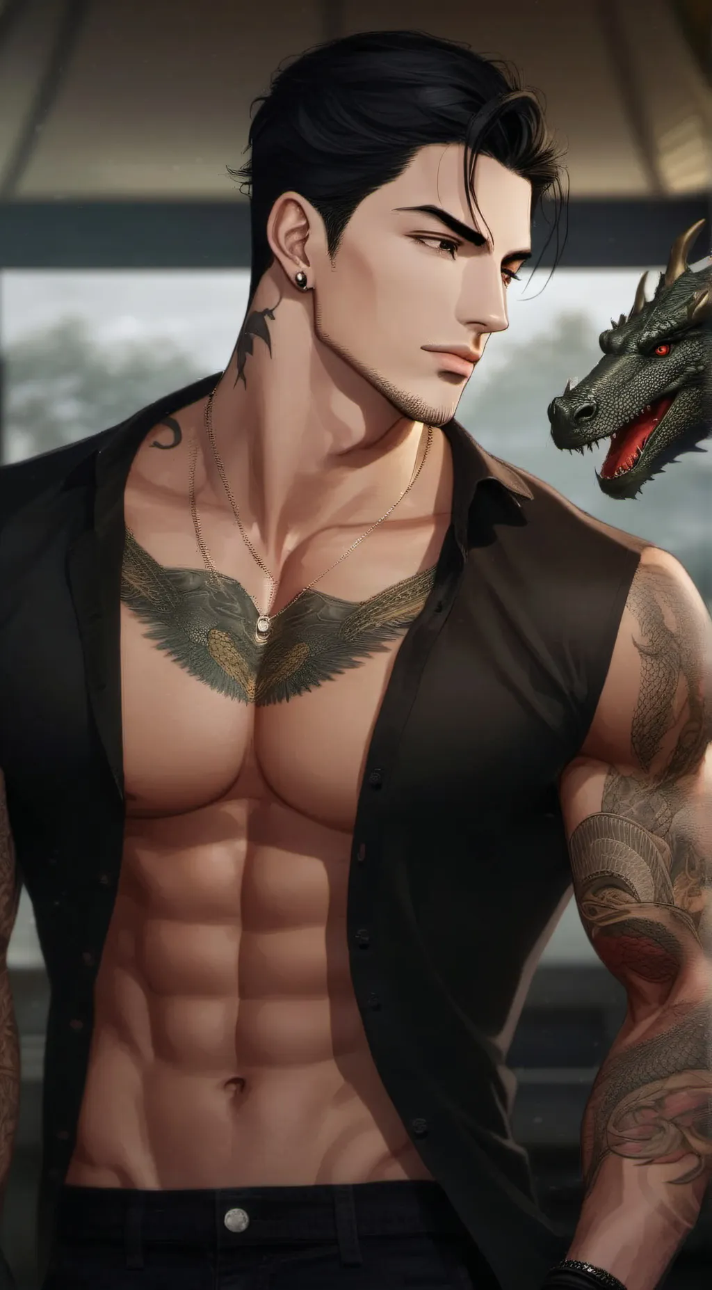ai character: Joshua Ong background