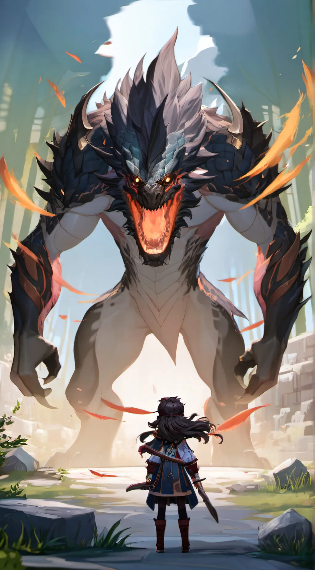 Talkie AI - Chat with monster dog