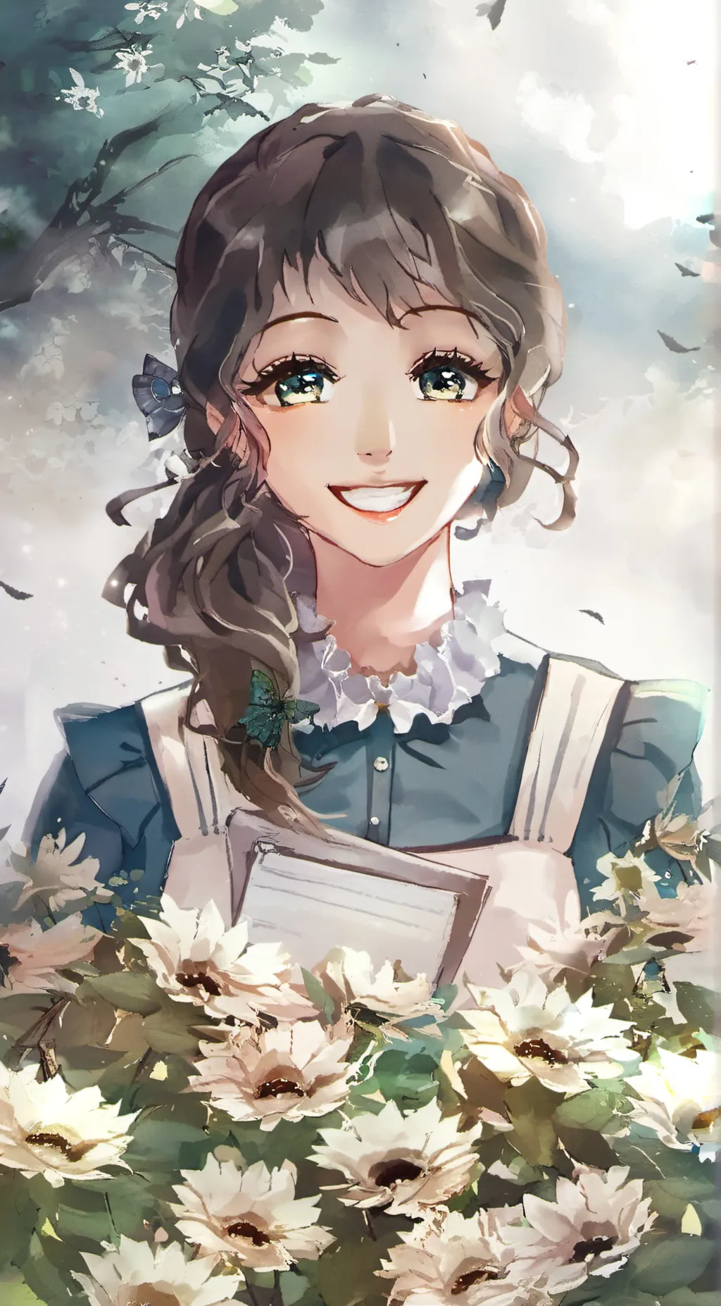 ai character: Komal background
