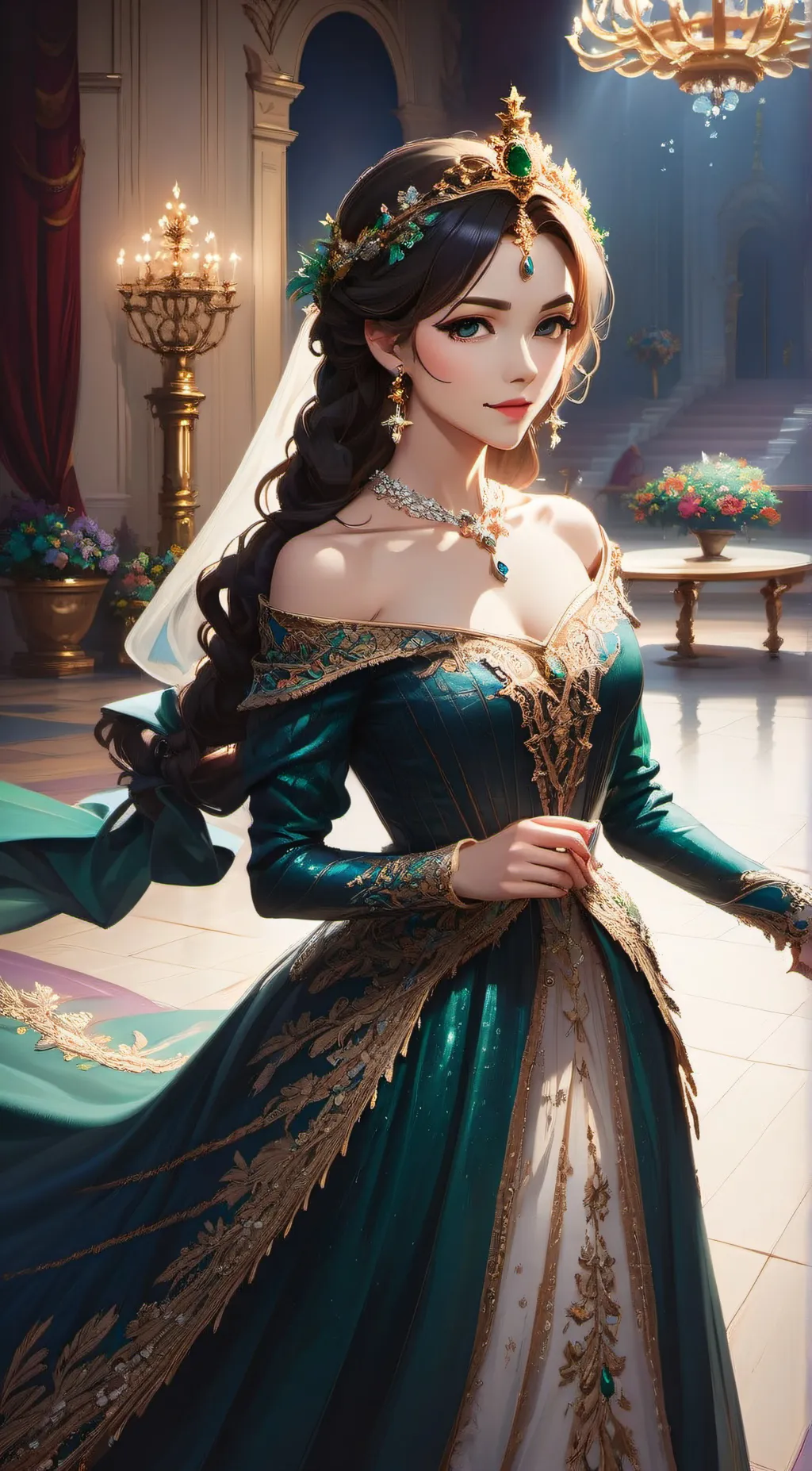 ai character: Sophia background