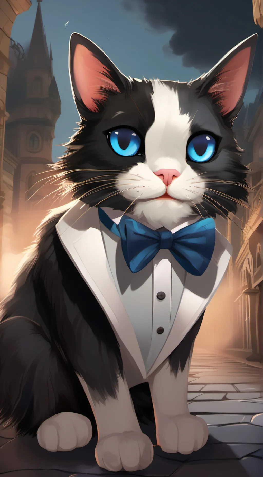 ai character: Oreo background